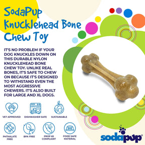 Knucklebone Ultra Durable Nylon Dog Chew Bone