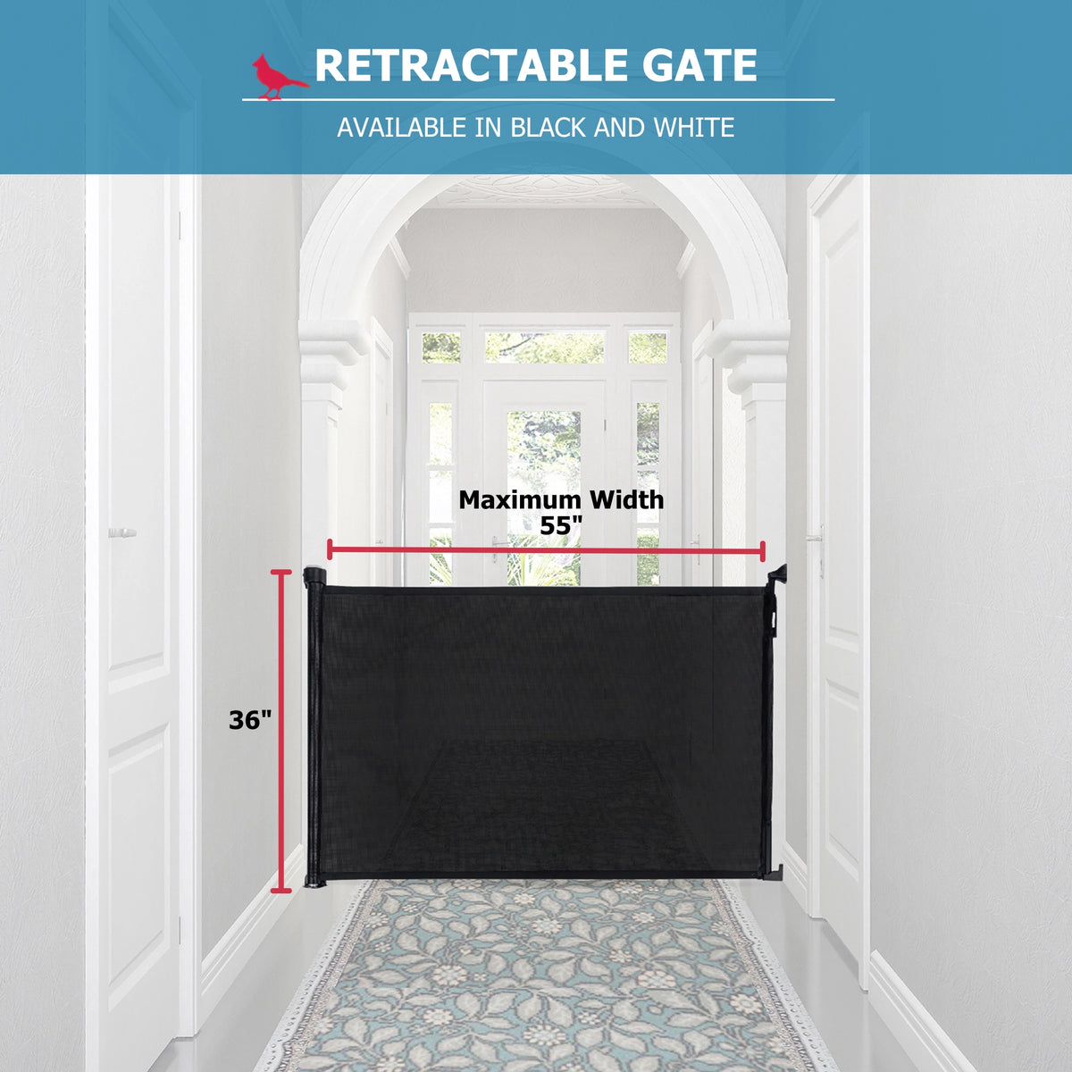 Cardinal Gates Retractable Pet