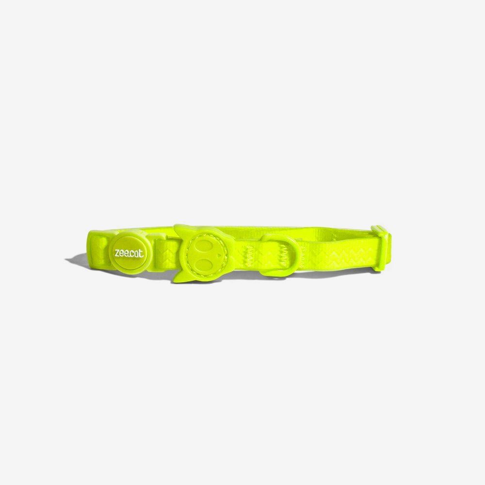 Zee.Dog - Cat Collar Neopro Lime Breakaway