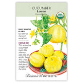 Cucumber Lemon Organic Seeds