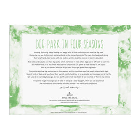 Puzzle Michael Storrings Dog Park in Four Seasons