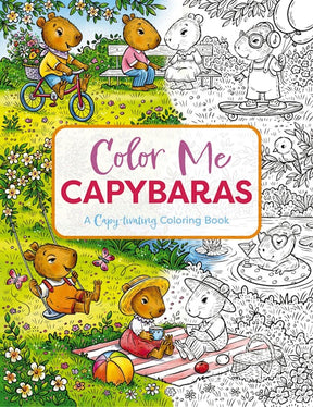 Color Me Capybaras Coloring Book