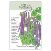 Botanical Interests, Inc. - Royal Burgundy Bush Bean Seeds