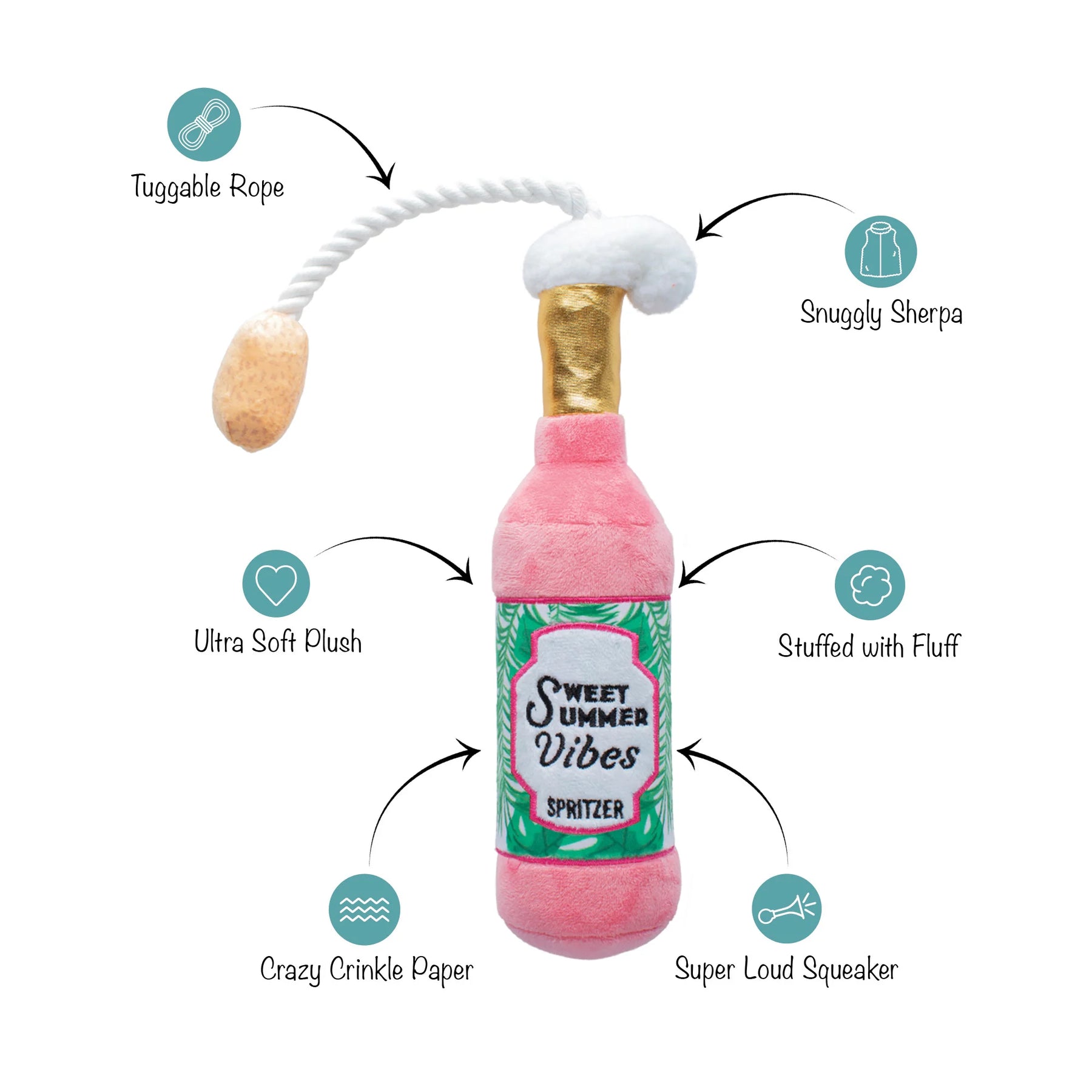 Petshop by Fringe Studio - Dog Toy Sweet Summer Vibes