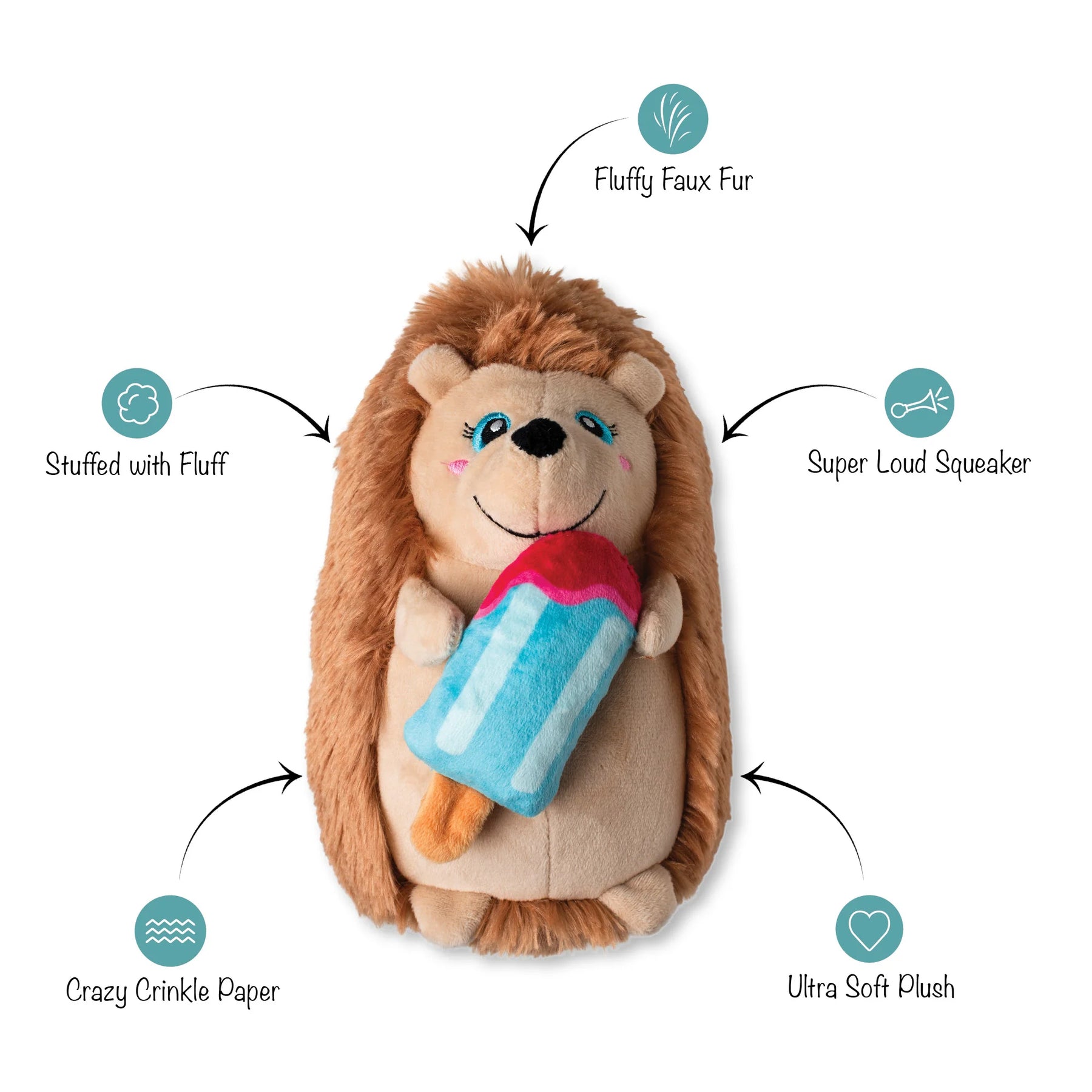 Petshop by Fringe Studio - Dog Toy Be Cool Be Hedgy