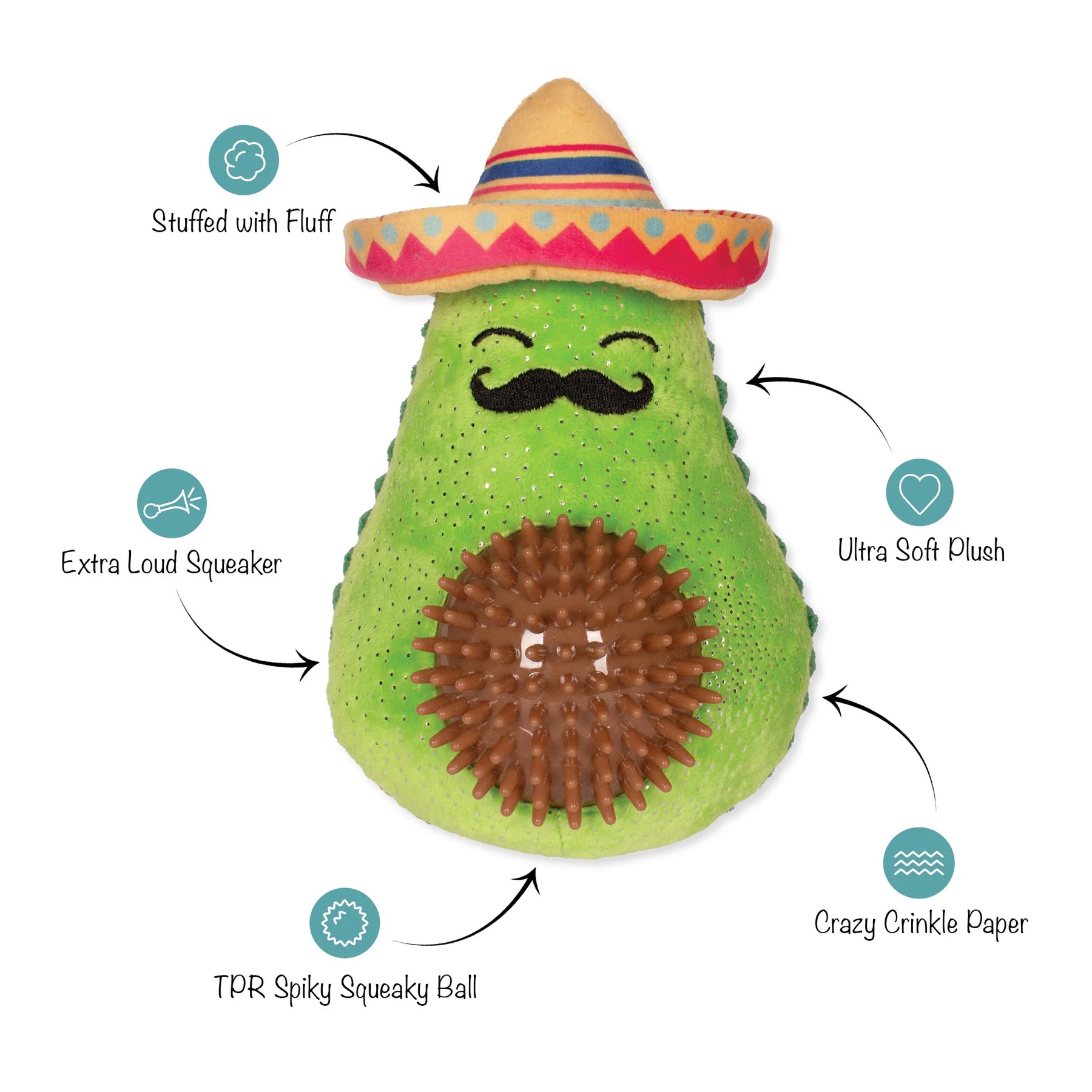 Petshop by Fringe Studio - Dog Toy AVO FIESTA
