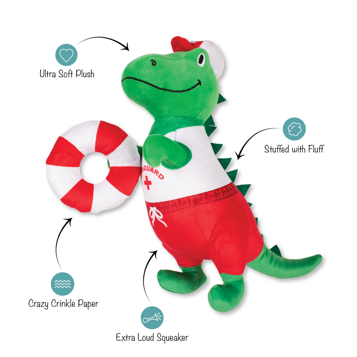 Petshop by Fringe Studio - Dog Toy ToThe Rex Cue