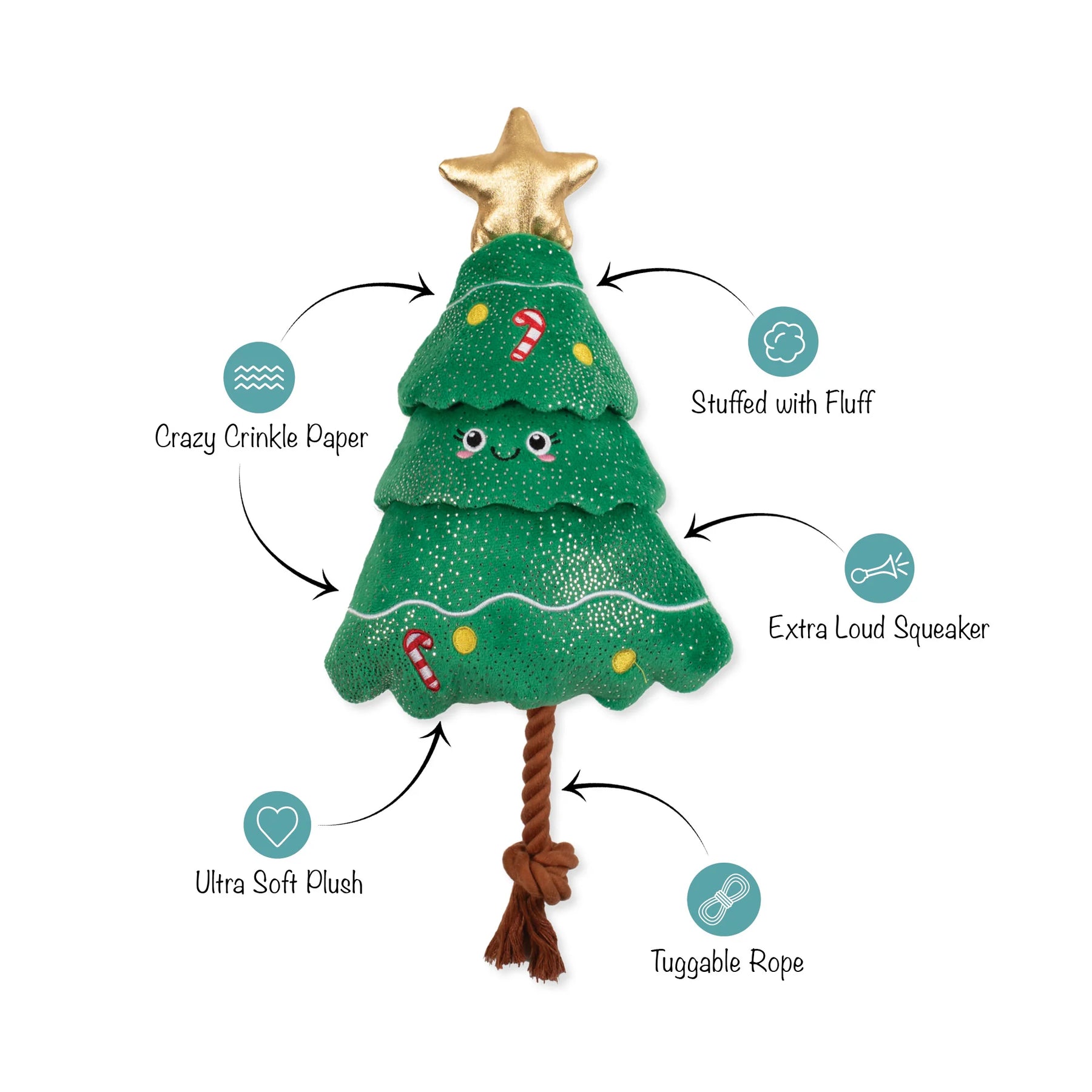 Petshop by Fringe Studio - Dog Toy Fir Real Fun Ahead