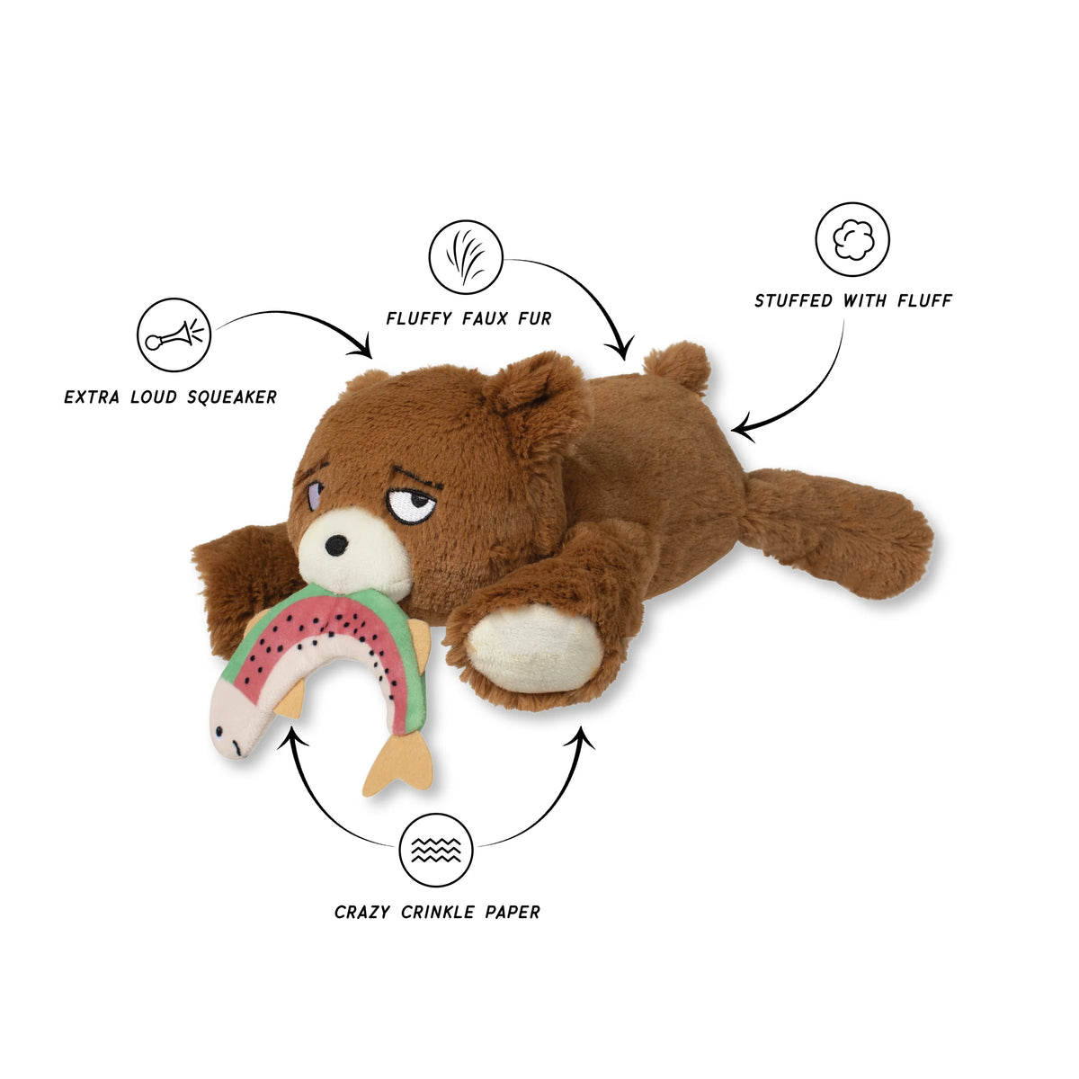 Petshop by Fringe Studio - Dog Toy The Bear Necessities