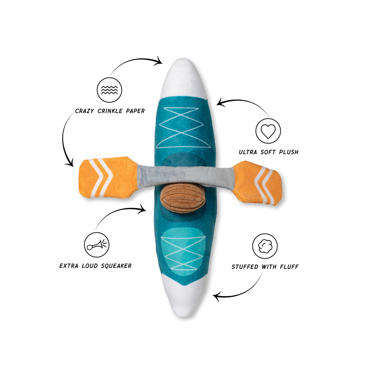 Petshop by Fringe Studio - Dog Toy Go With The Flow