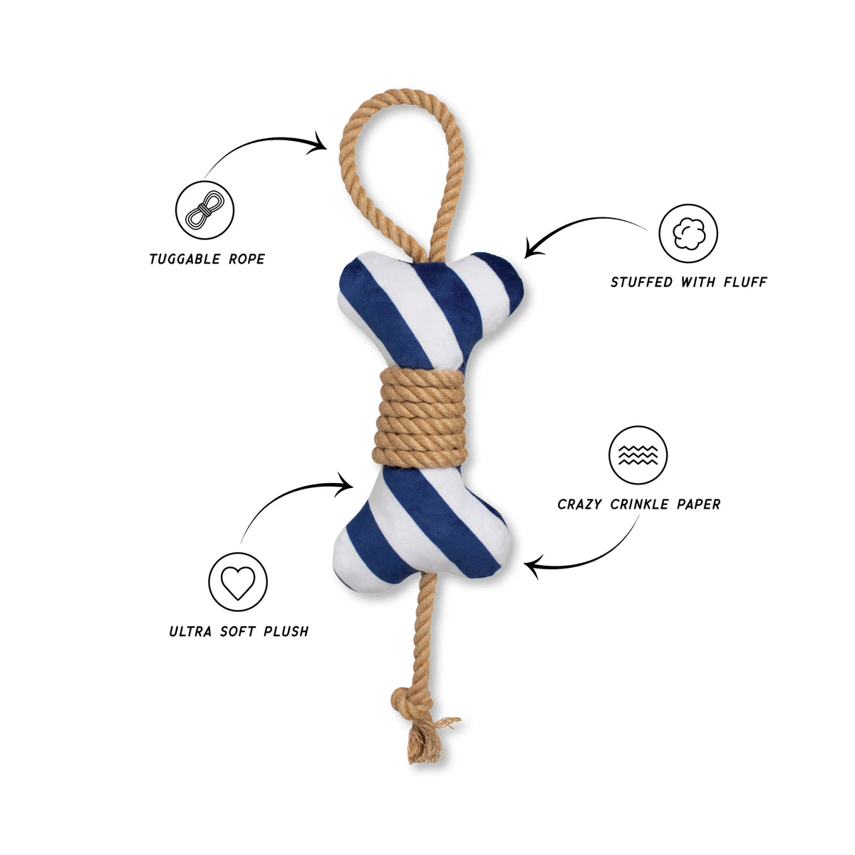 Petshop by Fringe Studio - Dog Toy Feelin Nauti