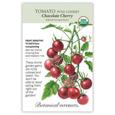 Botanical Interests, Inc. - Tomato Cherry Chocolate Organic Seeds