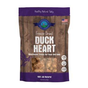 Shepherd Boy Farms - Duck Heart Freeze Dried Dog & Cat Treats