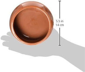 Living World Terracotta Ergonomic Large Pet Dish