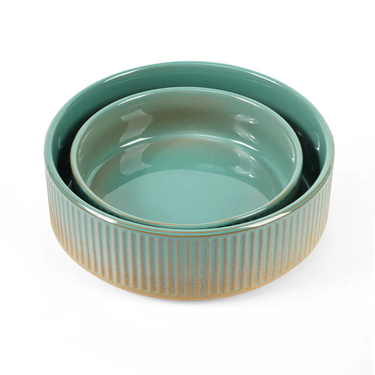 Park Life Skandi Pet Bowl Green