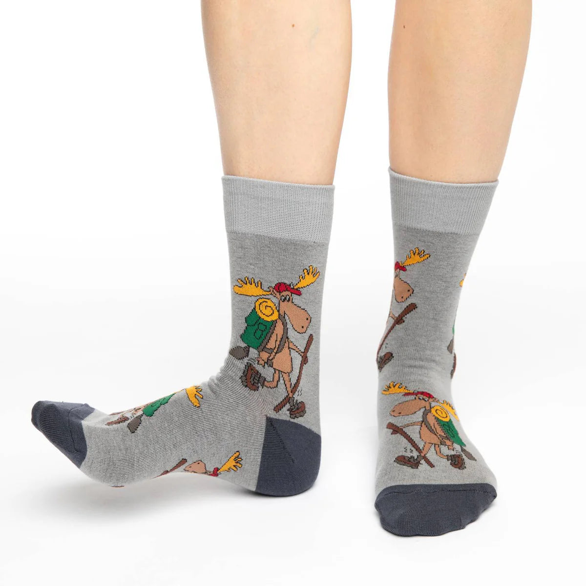 Good Luck Sock - Hiking Moose