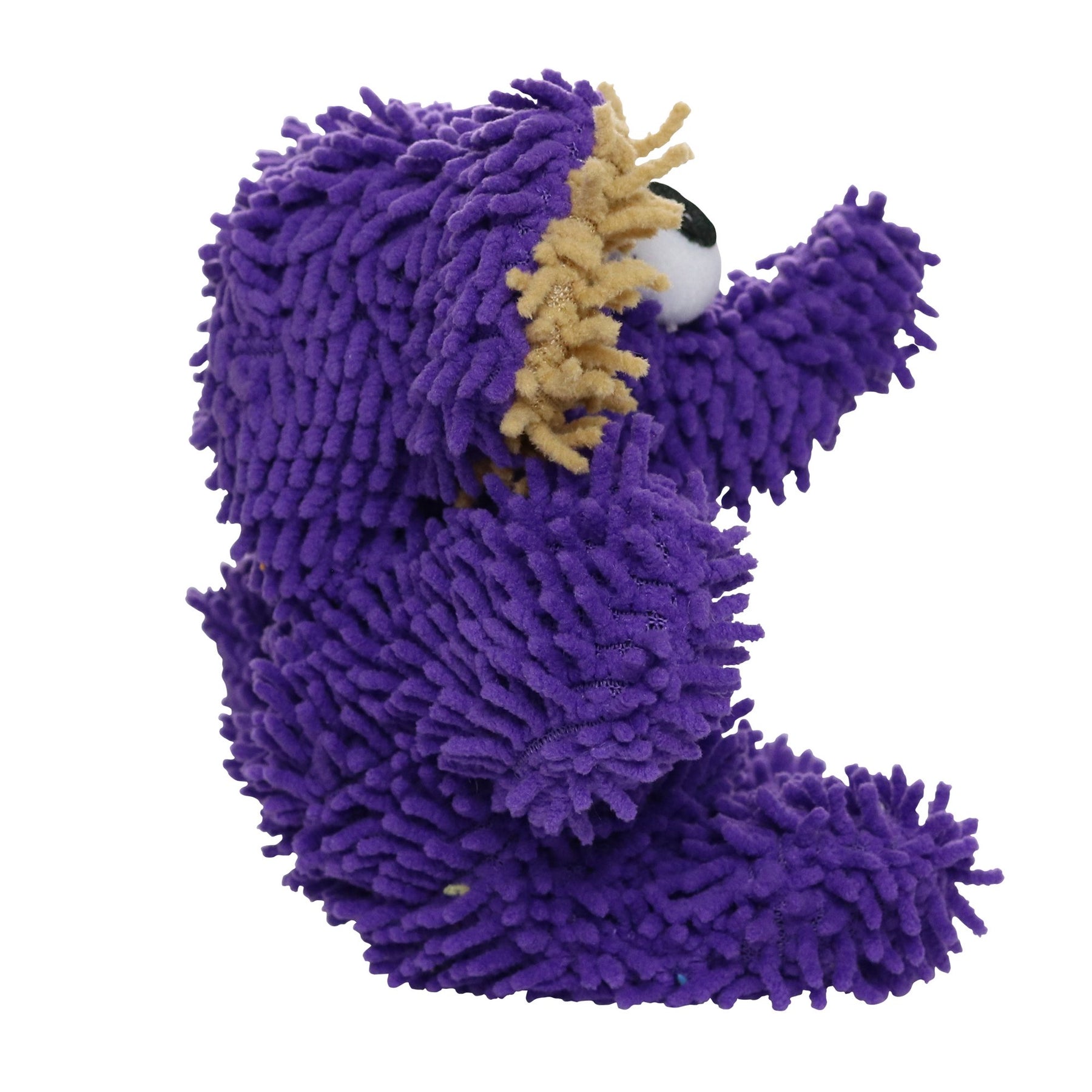 Tuffy Dog Toys - Mighty Jr Microfiber Ball Elephant Squeaky Durable Toy