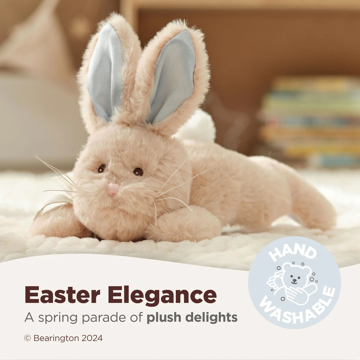 Bearington Collection - Baby Bunny Tail Rattle