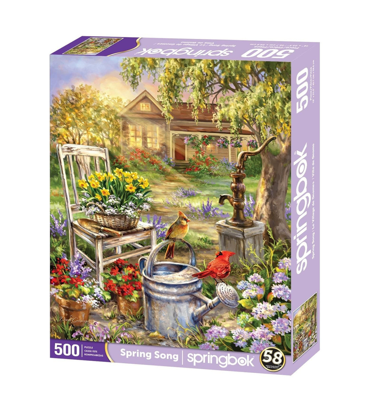 Allied Products-Springbok - Spring Song Puzzle