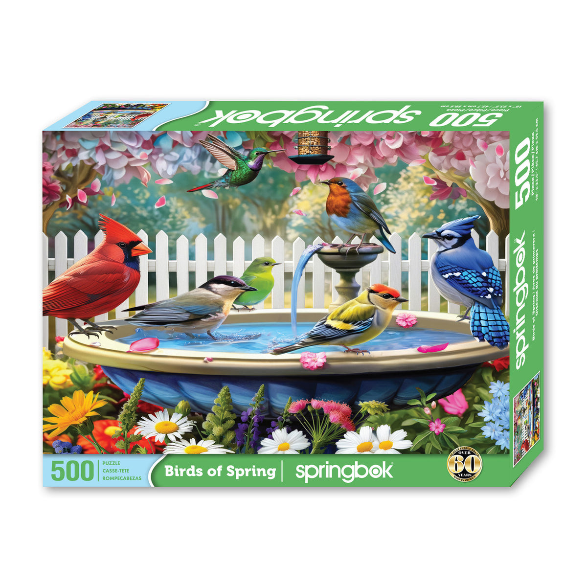 Allied Products-Springbok - Birds of Spring Puzzle
