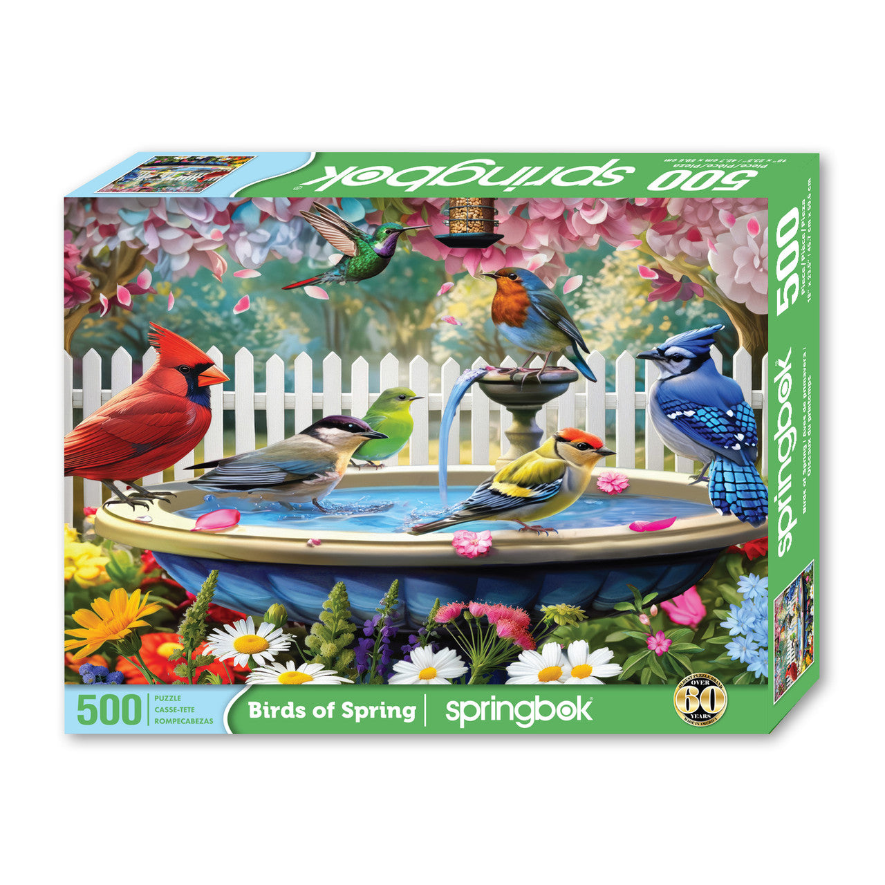 Allied Products-Springbok - Birds of Spring Puzzle