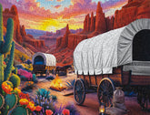 Allied Products-Springbok - Santa Fe Trail Puzzle