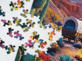 Allied Products-Springbok - Santa Fe Trail Puzzle