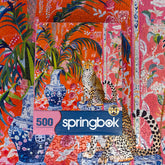 Allied Products-Springbok - Cheetah Ginger Jar Puzzle