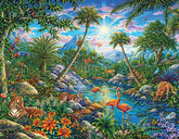 Allied Products-Springbok - Discovery Island Puzzle