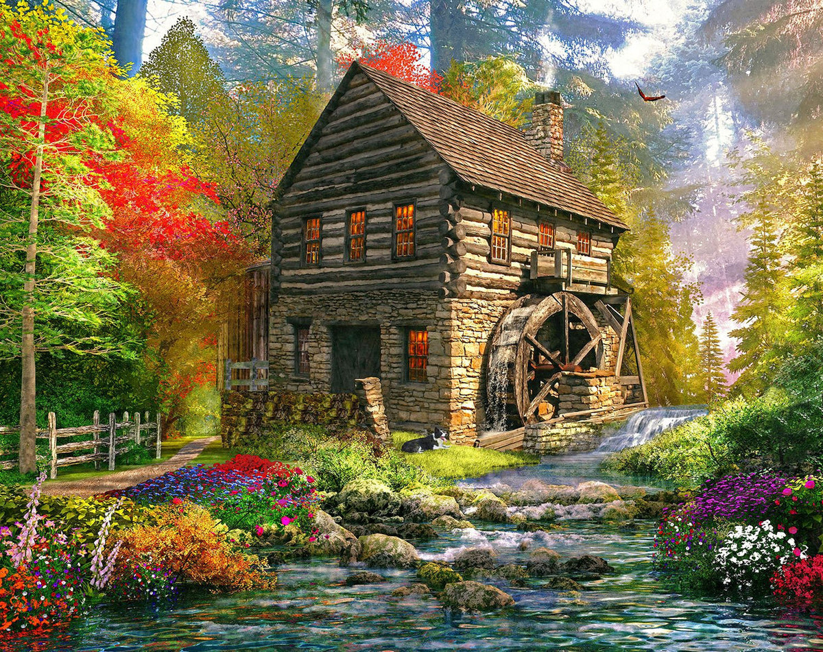 Allied Products-Springbok - Mill Cottage Puzzle
