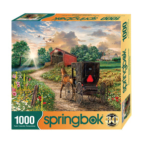 Allied Products-Springbok - Evening on the Farm Puzzle