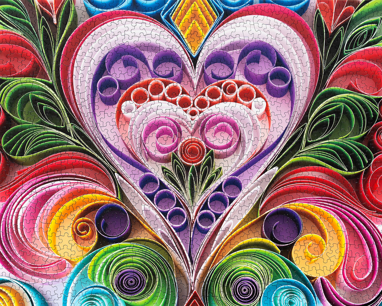 Allied Products-Springbok - Paper Hearts Puzzle