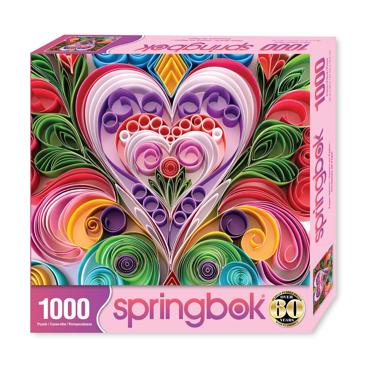 Allied Products-Springbok - Paper Hearts Puzzle
