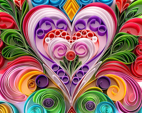 Allied Products-Springbok - Paper Hearts Puzzle