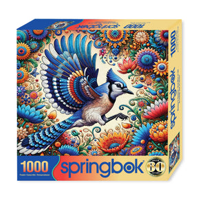 Allied Products-Springbok - Blue Jay in Summer Puzzle