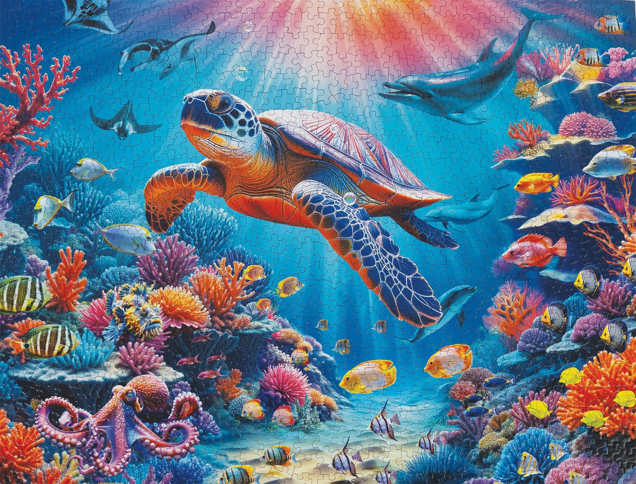 Allied Products-Springbok - Coral Reefs Puzzle
