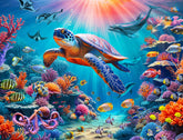 Allied Products-Springbok - Coral Reefs Puzzle