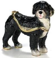 Kubla Craft - Trinket Box Portuguese Water Dog
