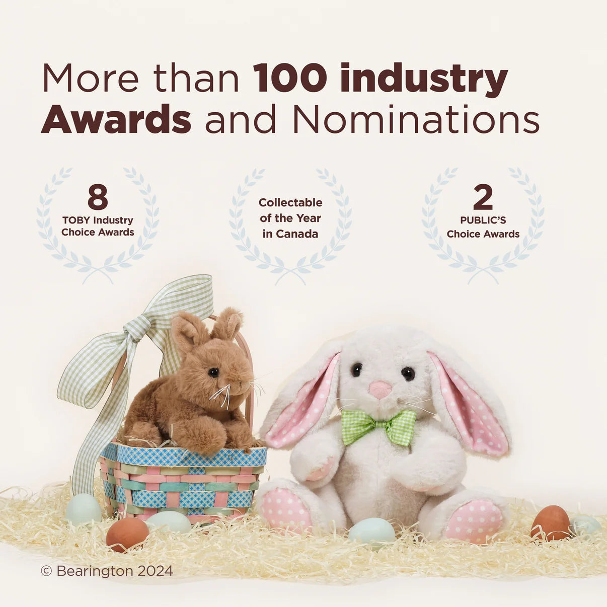 Bearington Collection - Baby Bunny Tail Rattle