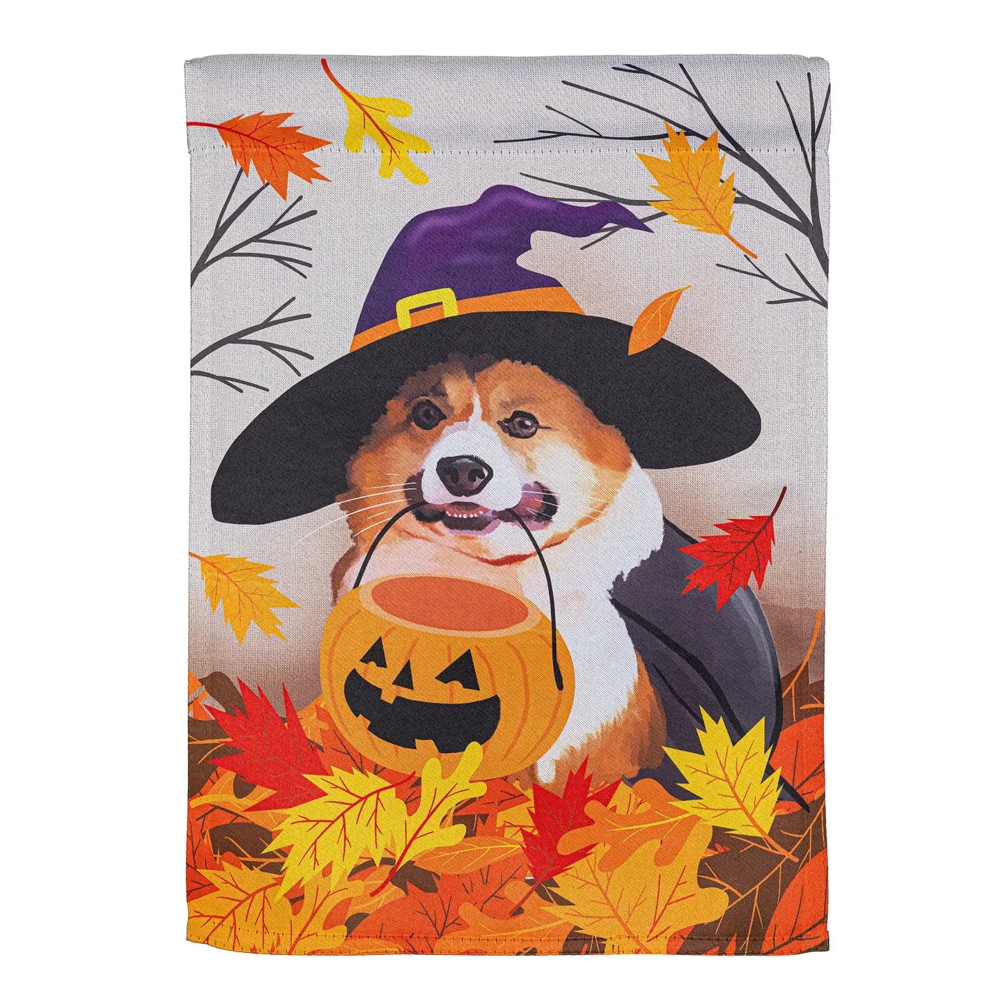 Evergreen Enterprises - Flag Corgi Fall