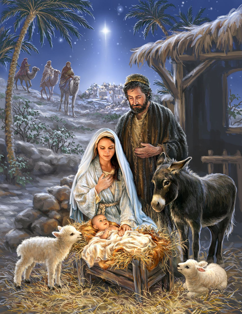 Allied Products-Springbok - Savior Is Born Puzzle