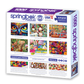 Allied Products-Springbok - Starry Winter Night Puzzle