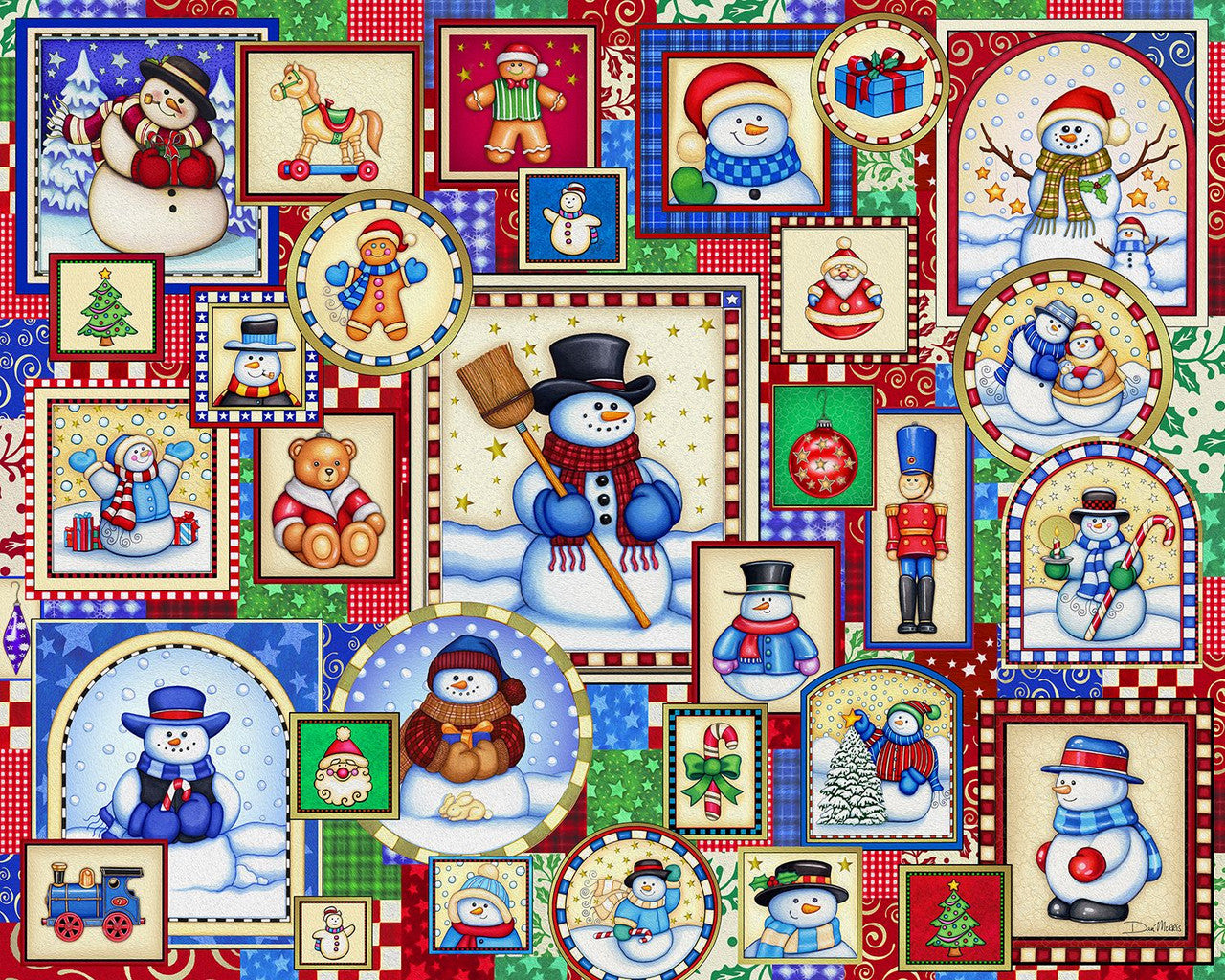 Allied Products-Springbok - Snow Days Puzzle