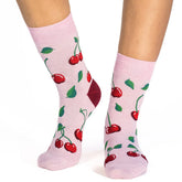 Good Luck Sock - Cherries
