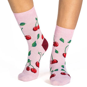 Good Luck Sock - Cherries