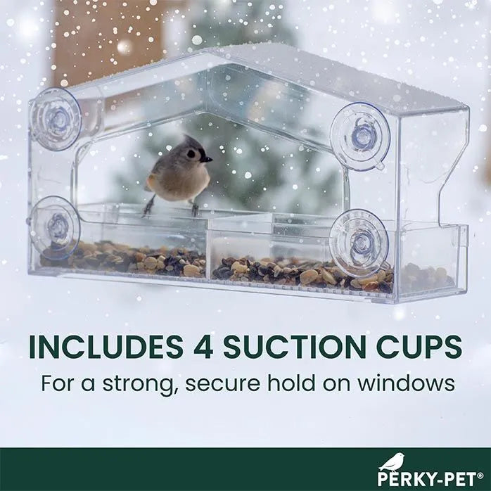 Perky Pet Feeder for Window Large