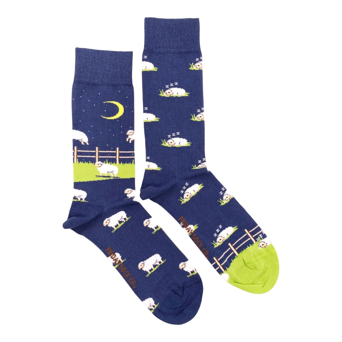 Friday Sock Co. - Men's Socks Jumping Sheep Mismatched