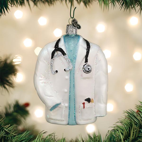Old World Christmas - Doctor's Coat Ornament