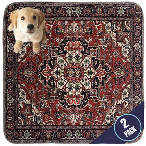 Pupiboo - Medallion Washable Pee Pads 36"x36" (2 pack)