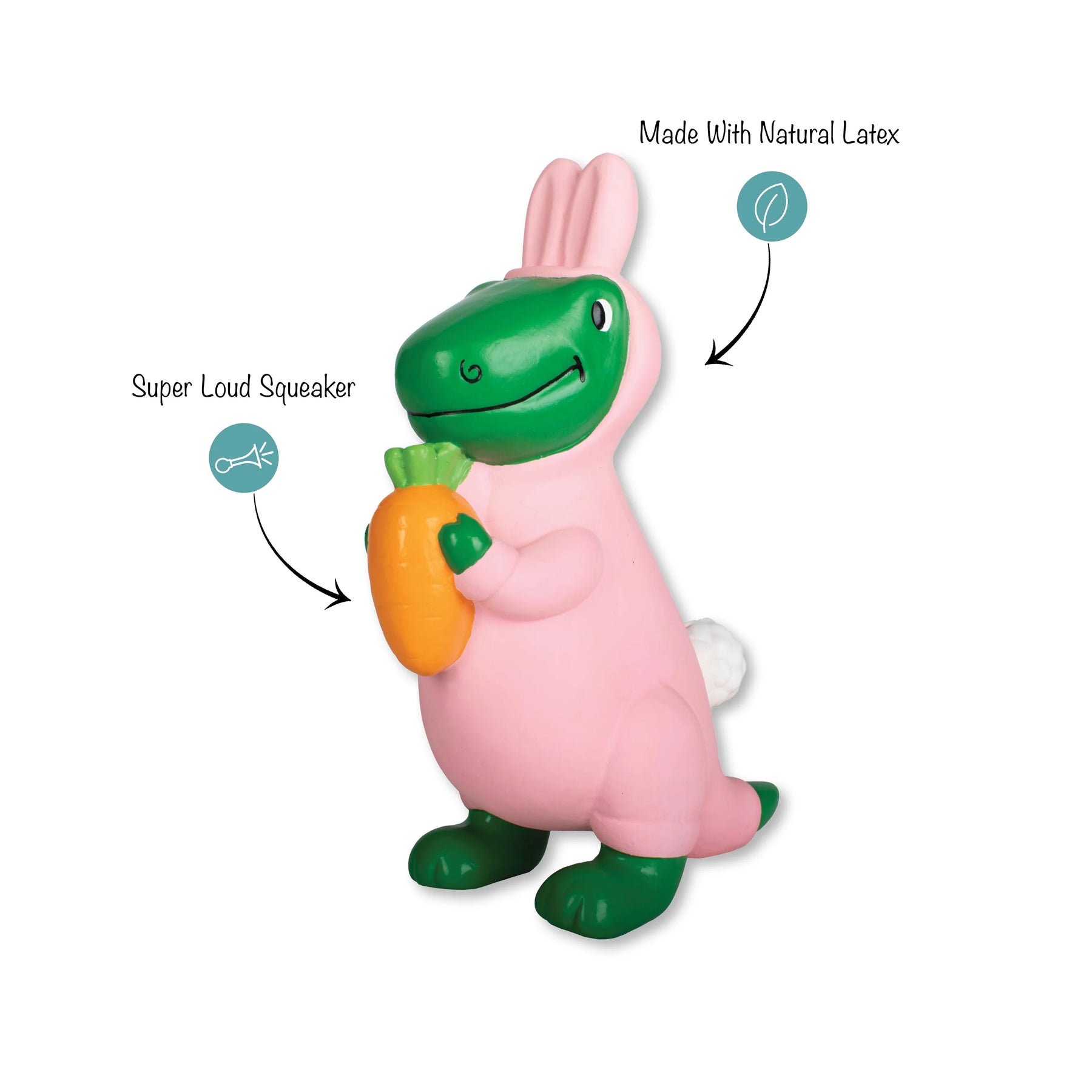 Petshop by Fringe Studio - Dog Toy Have A Hoppy Easter Latex
